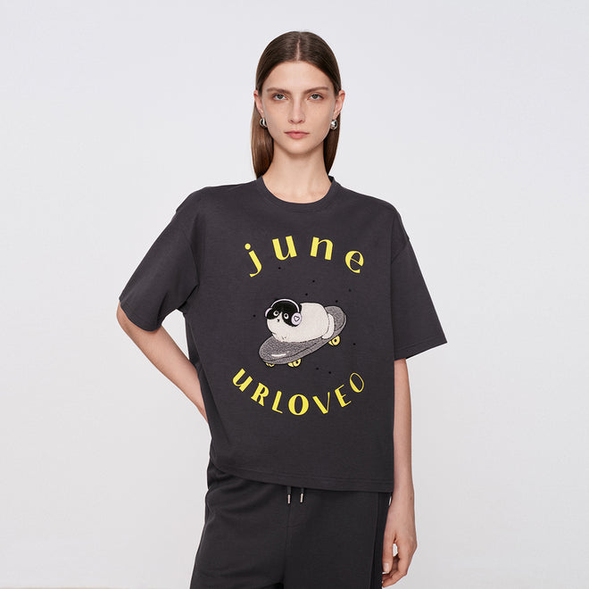 Skateboarding Kitten T-Shirt