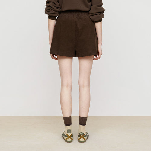 Retro Caramel Shorts