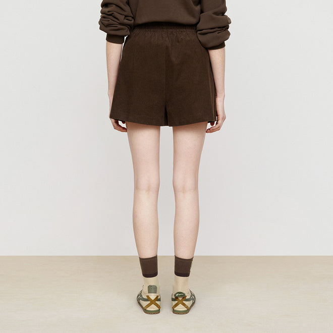 Retro Caramel Shorts