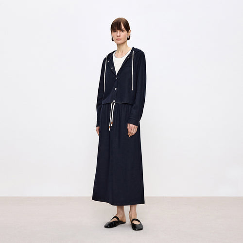 Blueberry Tea Hooded Jacket