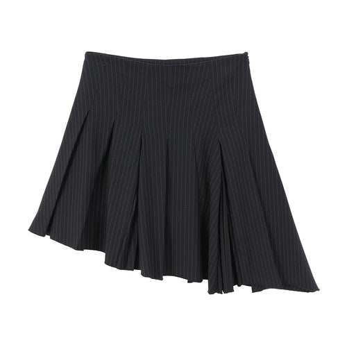 Mars Pleated Half Skirt