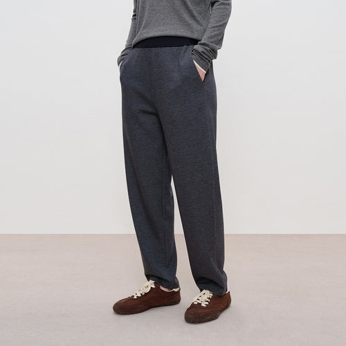 Color-Block Tapered Pants