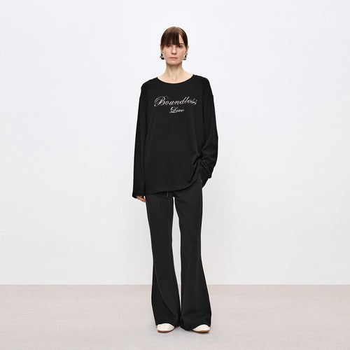 Midnight Melody Rhinestone Tee