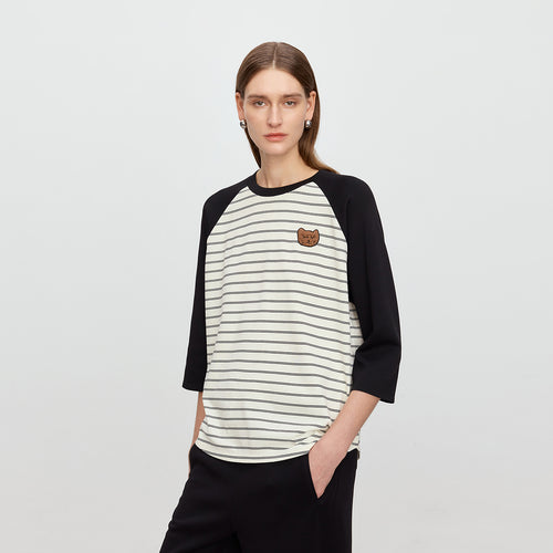 Casual 3/4 Sleeve Tee