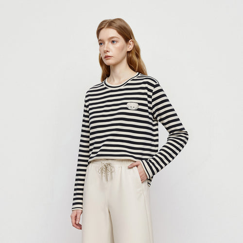 Oreo Knitted Striped Sweater