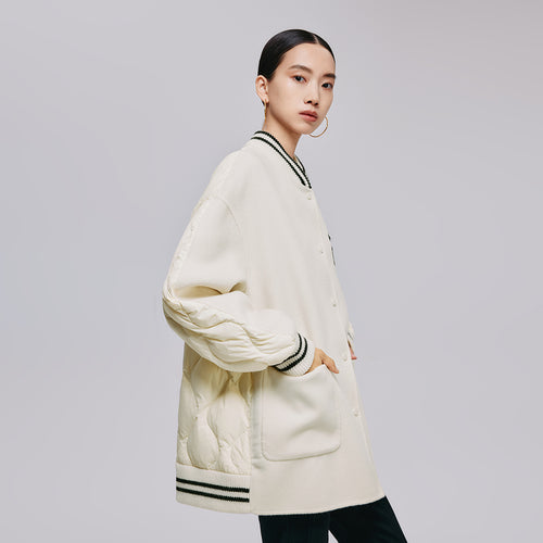 White Baseball Jacket