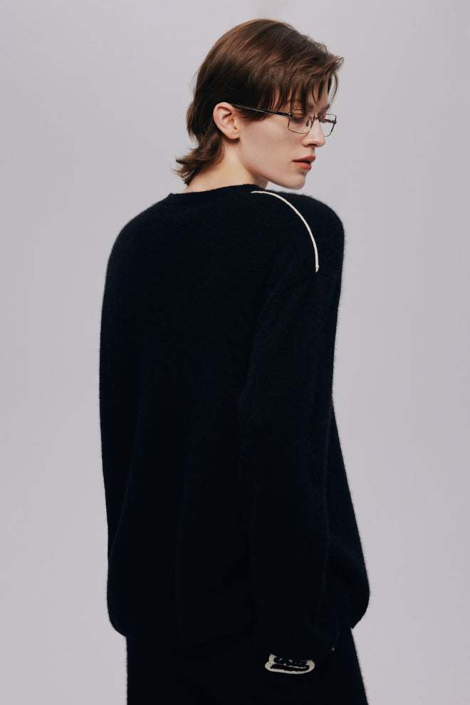 Silk Cashmere Pullover