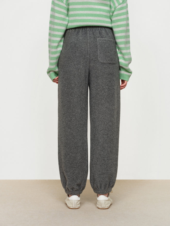Warm Granular Woolen Sweatpants