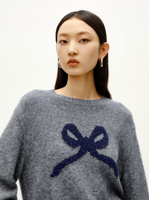 Bowknot Pullover