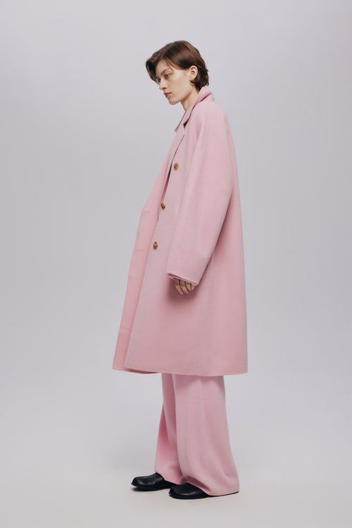 Soft Pastel Colour Long Coat