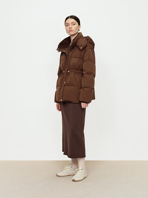 Cocoa Brownie Down Jacket