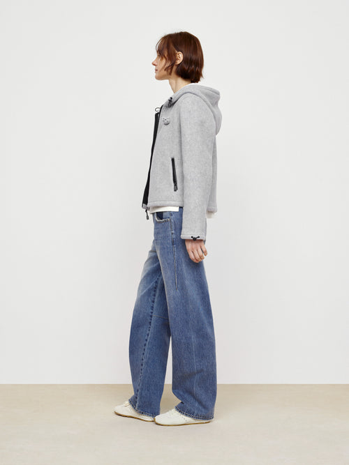 Polar Fleece Hooded Jacket