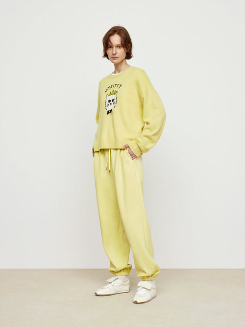Milk Yellow Sanitary Pants