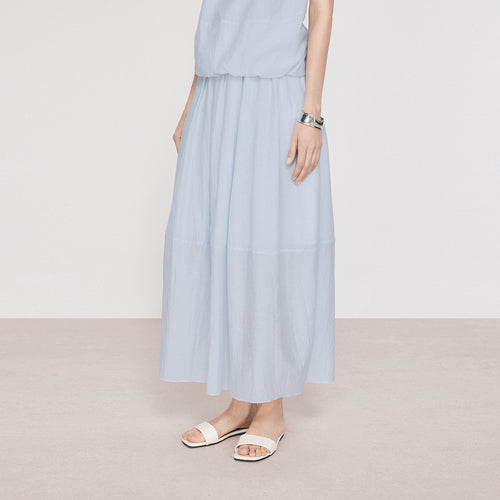 Sea Breeze Blue Bud Skirt