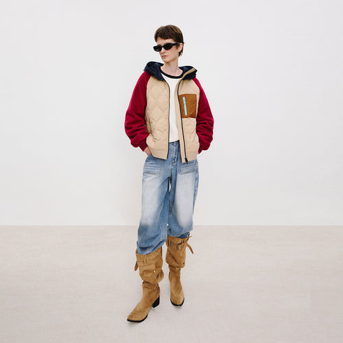 Raspberry Latte Down Jacket