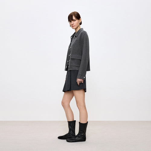 Grey Shirt-Jacket