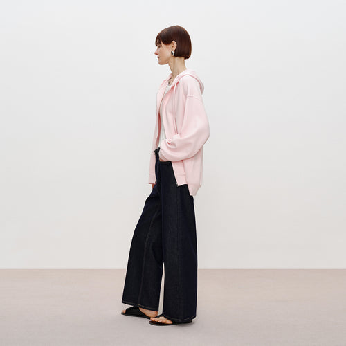 Candy Pink Hooded Jacket