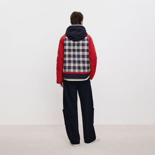 Raspberry Waffle Jacket