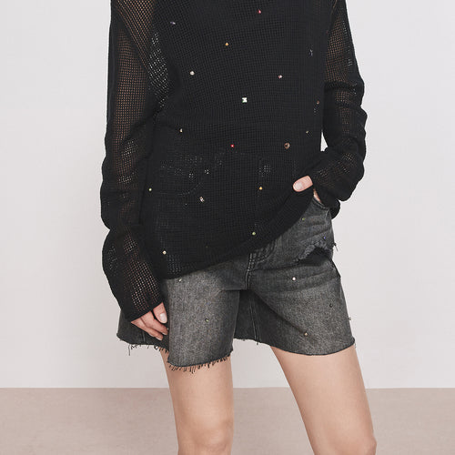 Starry Denim Shorts