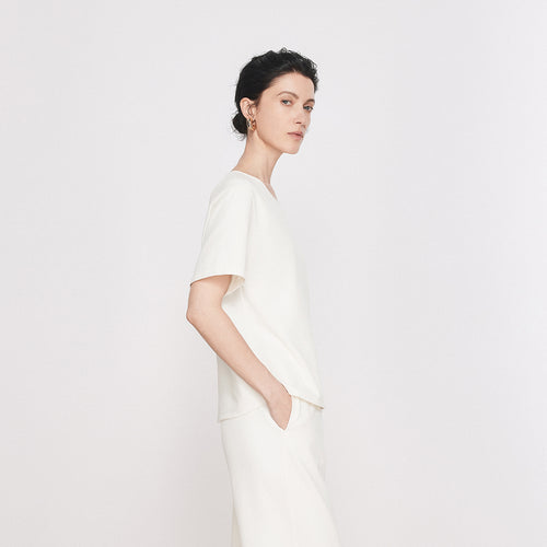 Relaxed Knit Tee