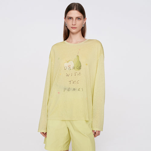 Everything Goes Well Pear T-Shirt