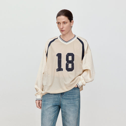 Vintage Sporty Mesh Jersey