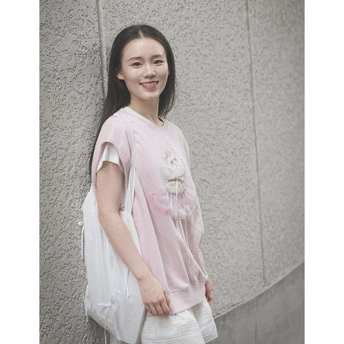 Ballet Cat Sleeveless Vest