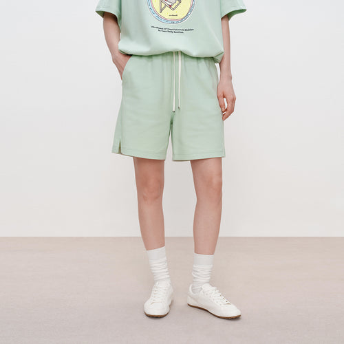 Avocado Green Shorts