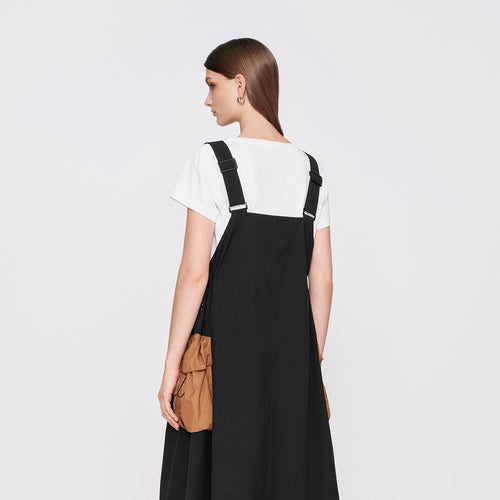 Minimalist Suspenders Skirt