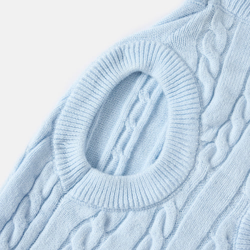 Baby Blue Pet Sweater