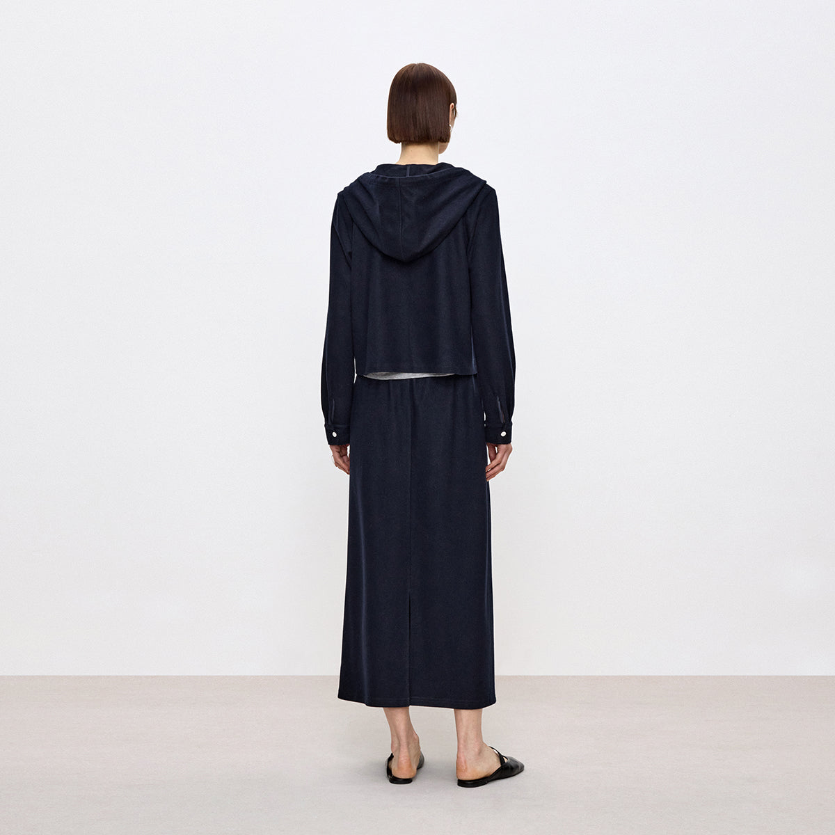 Blueberry Tea Hooded Jacket