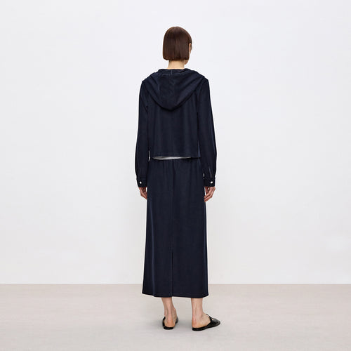 Blueberry Tea Hooded Jacket