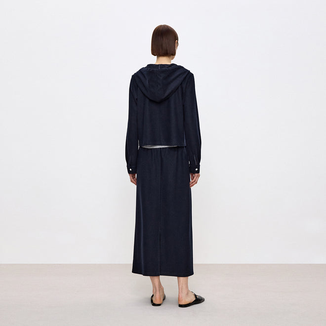 Blueberry Tea Hooded Jacket