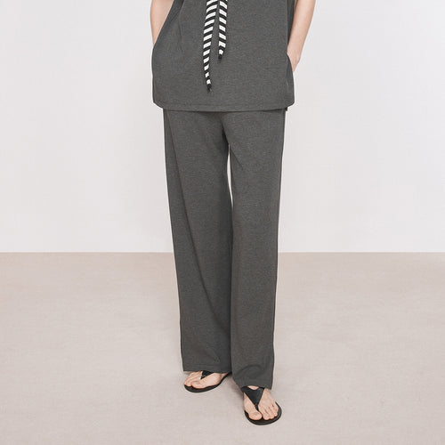 Side-Slit Relaxed Pants