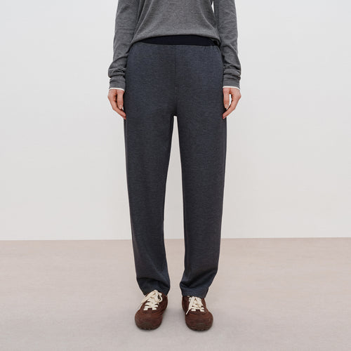 Color-Block Tapered Pants