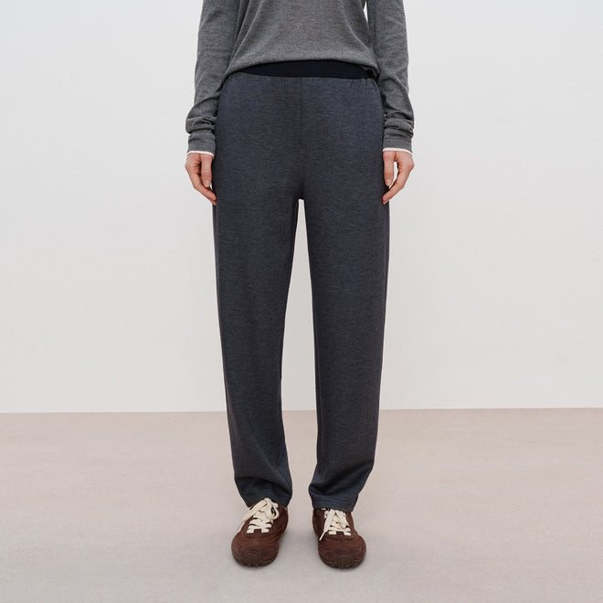 Color-Block Tapered Pants