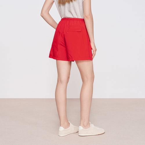 Sun-Dried Tomato Red Shorts