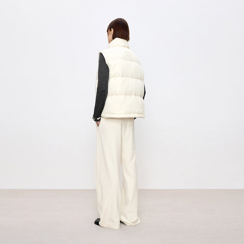 Coconut Frost Down Vest