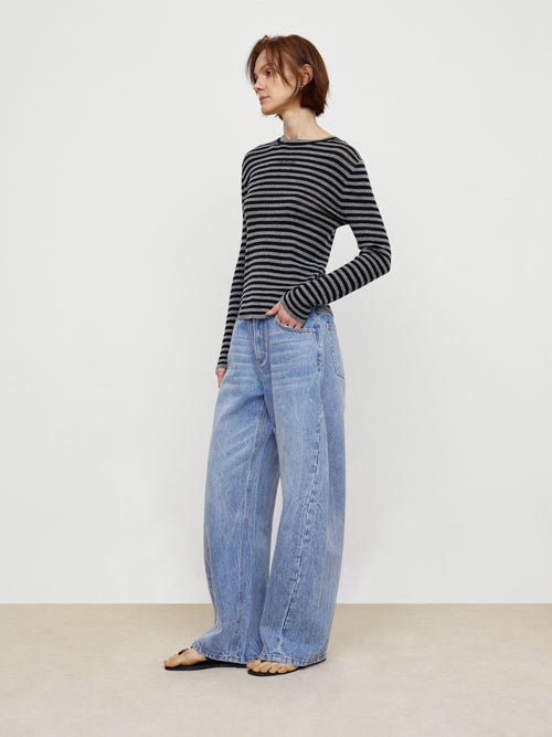 Skinny Striped Shirt