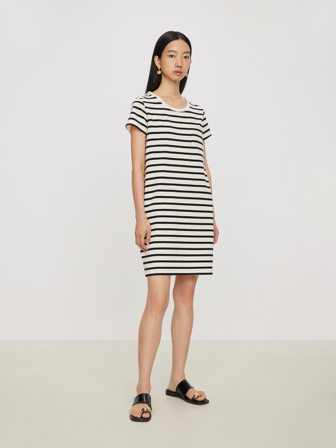 Classic Striped Dress