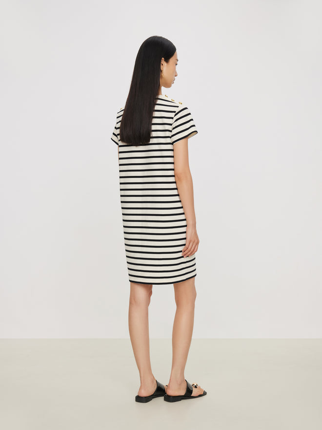 Classic Striped Dress