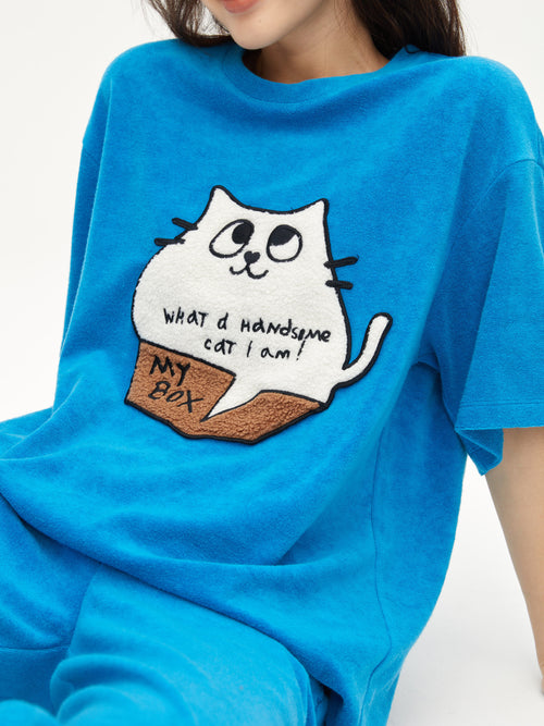 T-shirt U-Cat sur Terry