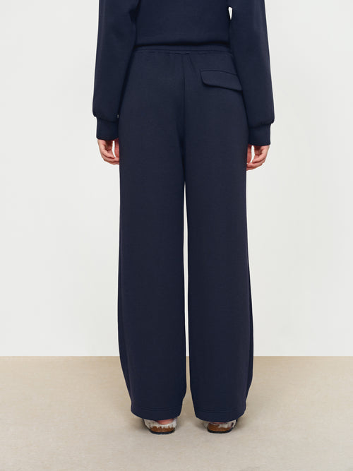 Striped Waist Up Straight Leg Pants