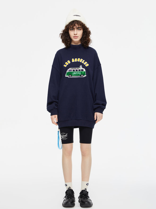 LA Navy Sweatshirt-Sample