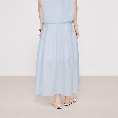 Sea Breeze Blue Bud Skirt