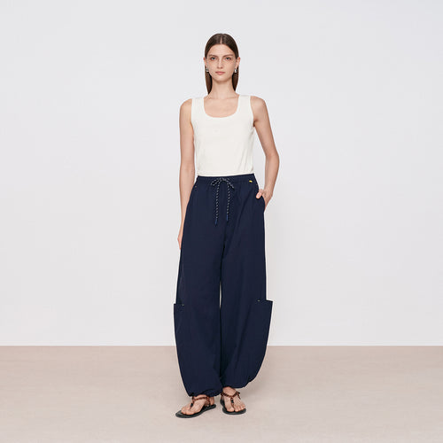 Deauville Blue Utility Pants