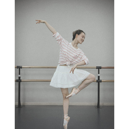 Ballet Stripe Pullover