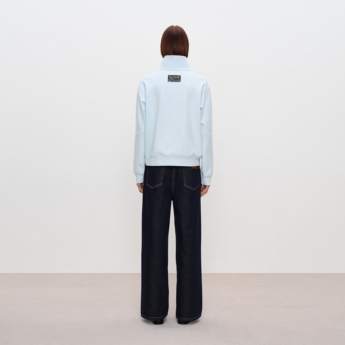 Sea Salt Vintage Half-Zip Sweatshirt – Urlazh New York