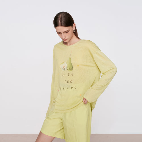 Everything Goes Well Pear T-Shirt