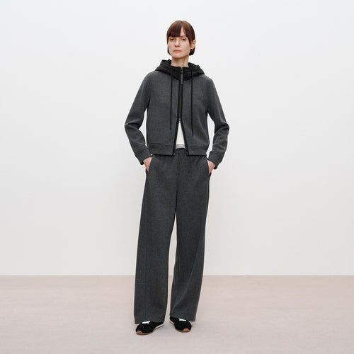 Coconut Grey Black Coffee Hooded Jacket
